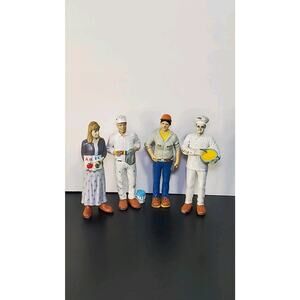 Lot Of 4 Lakeshore Learning Community Block Play People Toy2